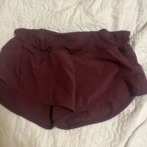 Lululemon speed up low-rise lined short 2.5”